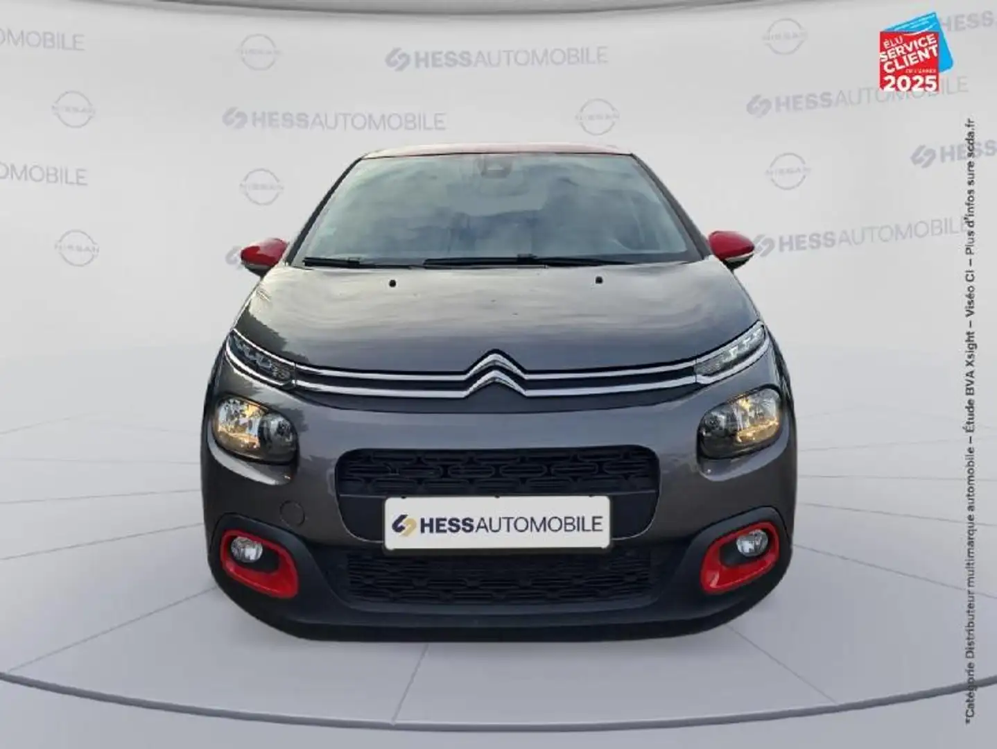 Citroen C3 PURETECH 82CH SHINE S\u0026S E6.D-TEMP Gris - 2