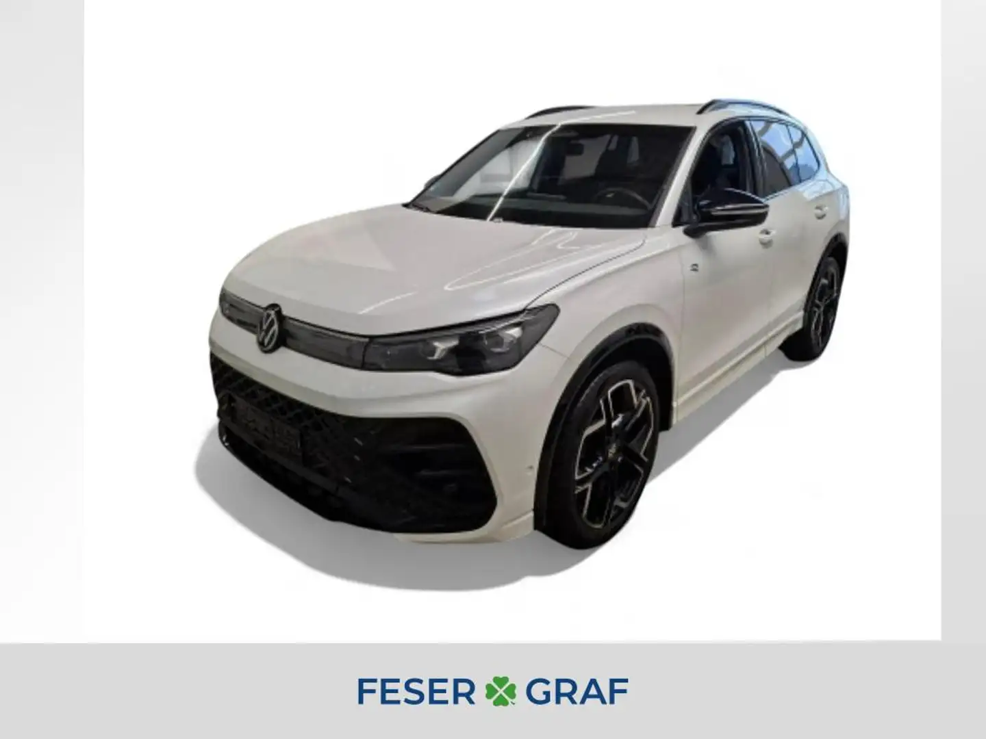Volkswagen Tiguan 2.0 TDI R-Line DSG/LED/Area View/Sitz.-Lenkradhzg. Weiß - 1