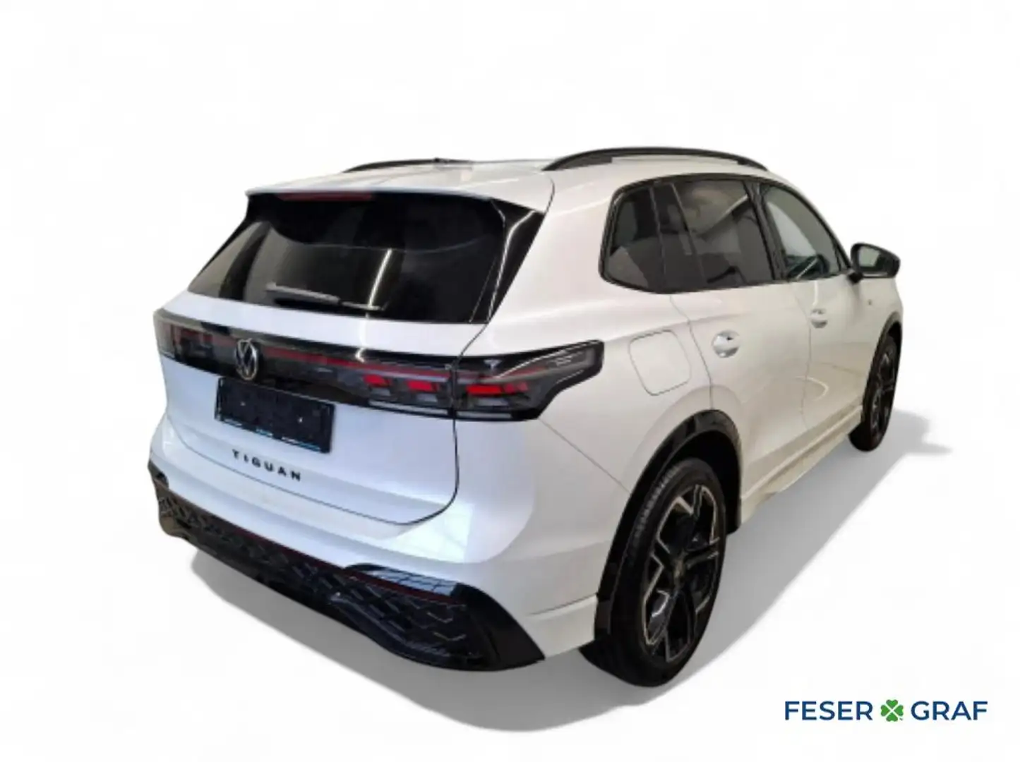 Volkswagen Tiguan 2.0 TDI R-Line DSG/LED/Area View/Sitz.-Lenkradhzg. Weiß - 2