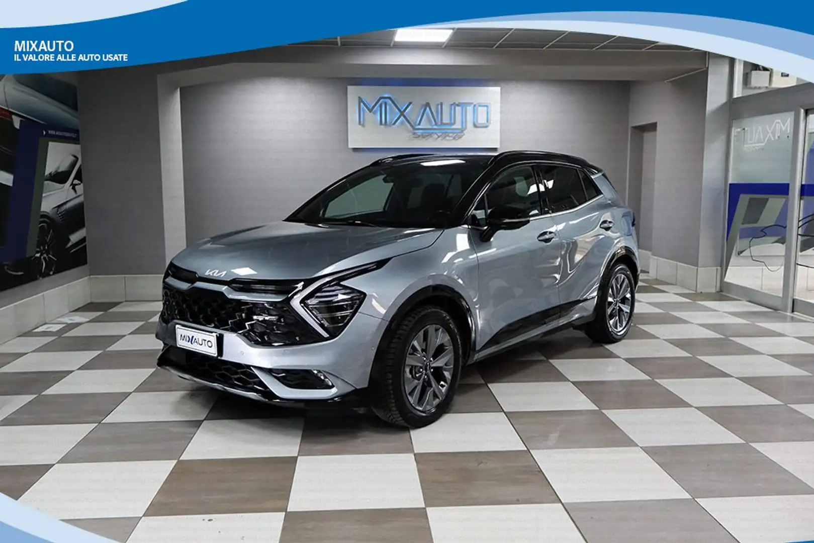 Kia Sportage 1.6 TGDi HEV AT GT-line Plus Auto Argento - 1