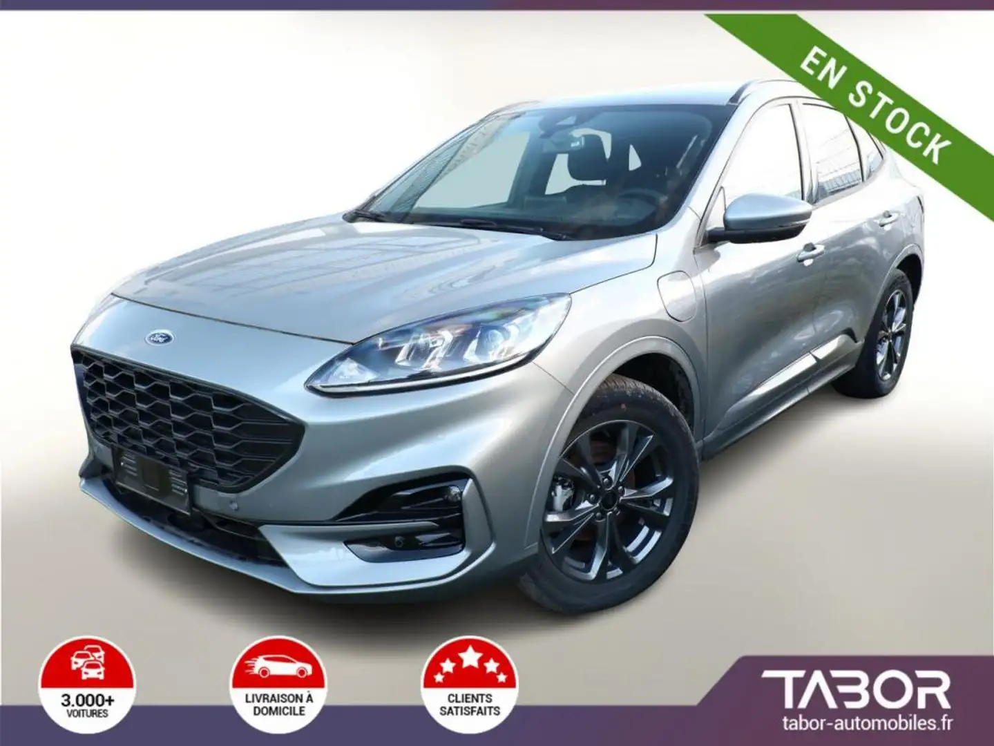 Ford Kuga 2.0 EcoBlue 120 AT8 ST-Line PrivG cam Argent - 1