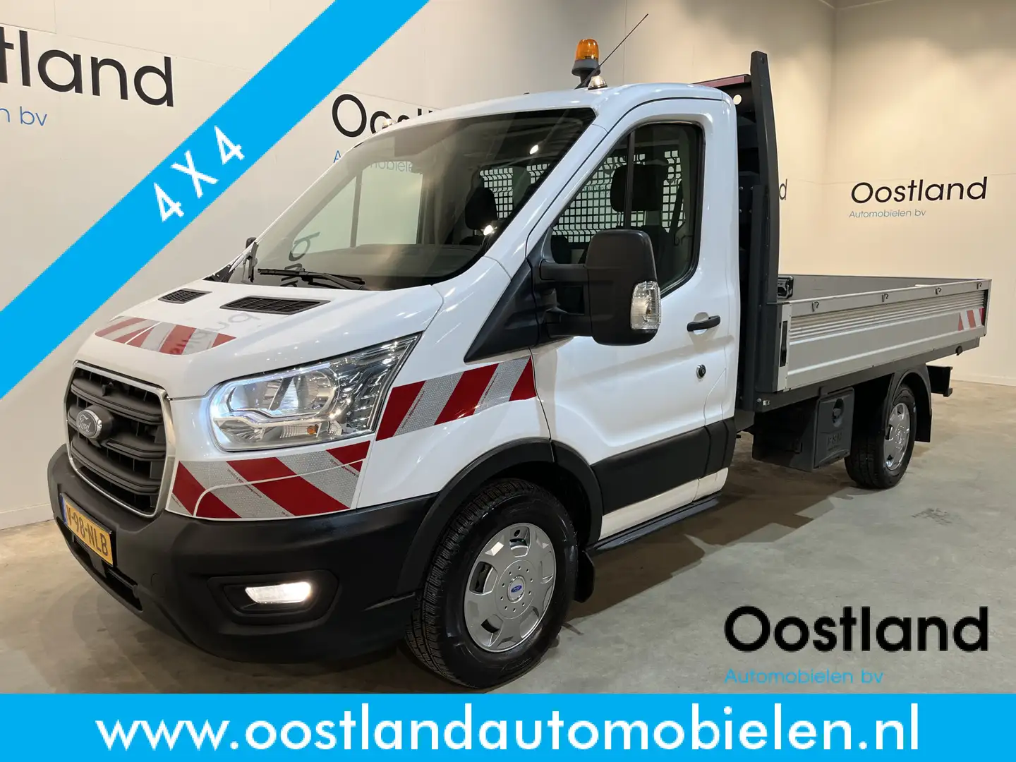 Ford Transit 350 2.0 TDCI L2H1 Trend AWD 4X4 170 PK Open Laadba Blanc - 1