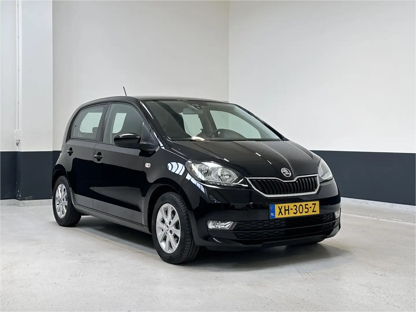 Skoda Citigo 1.0 Greentech Ambition | NL | Bluetooth| Lm velgen Zwart - 1