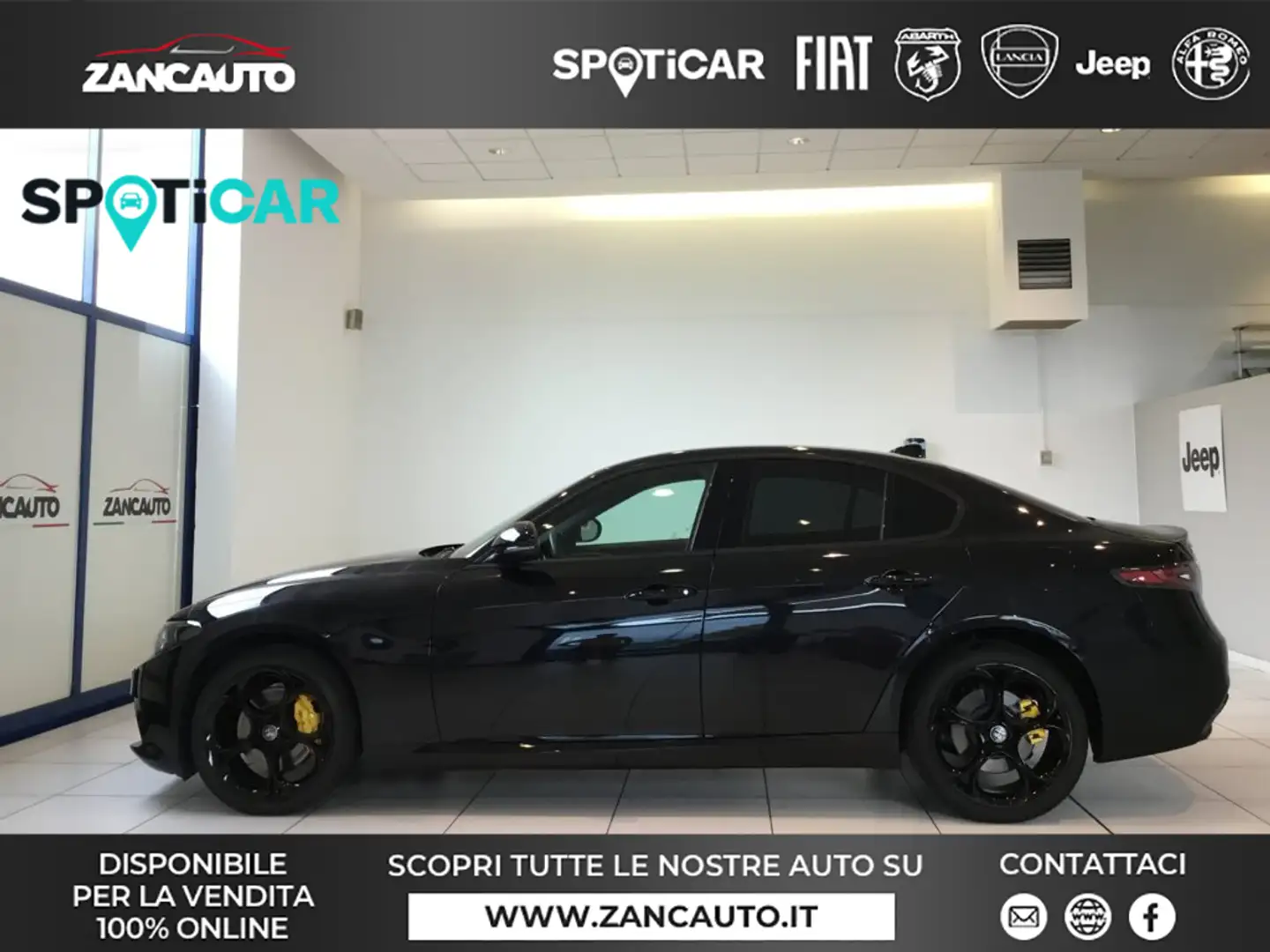 Alfa Romeo Giulia Giulia 2.0 Turbo 280 CV AT8 AWD Q4 Sprint MY24 Negro - 1