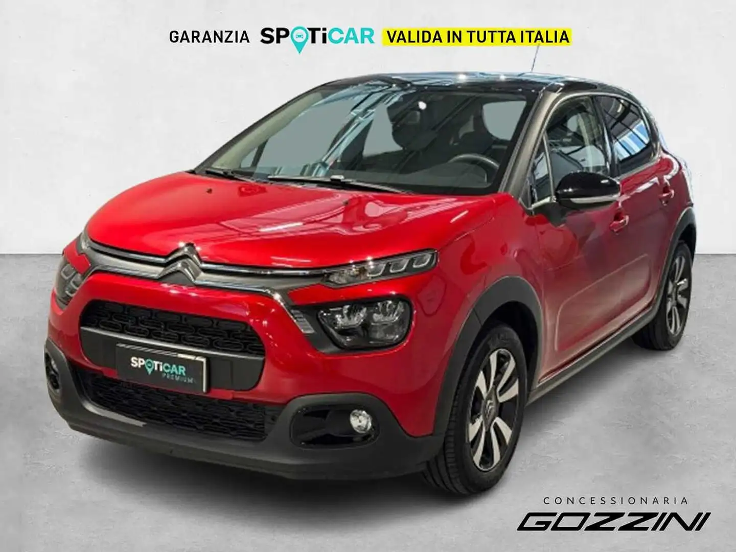 Citroen C3 BlueHDi 100 S&S Shine Rood - 1