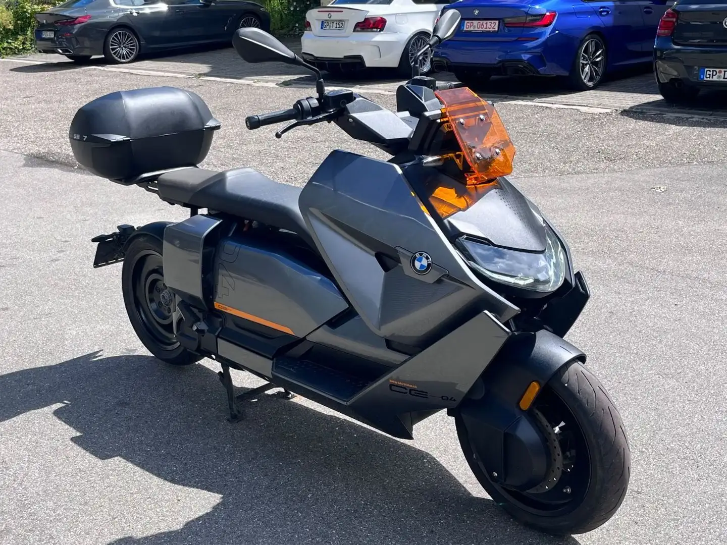 BMW CE 04 1.HAND * B196 gedrosselt (125er Version) Gris - 1