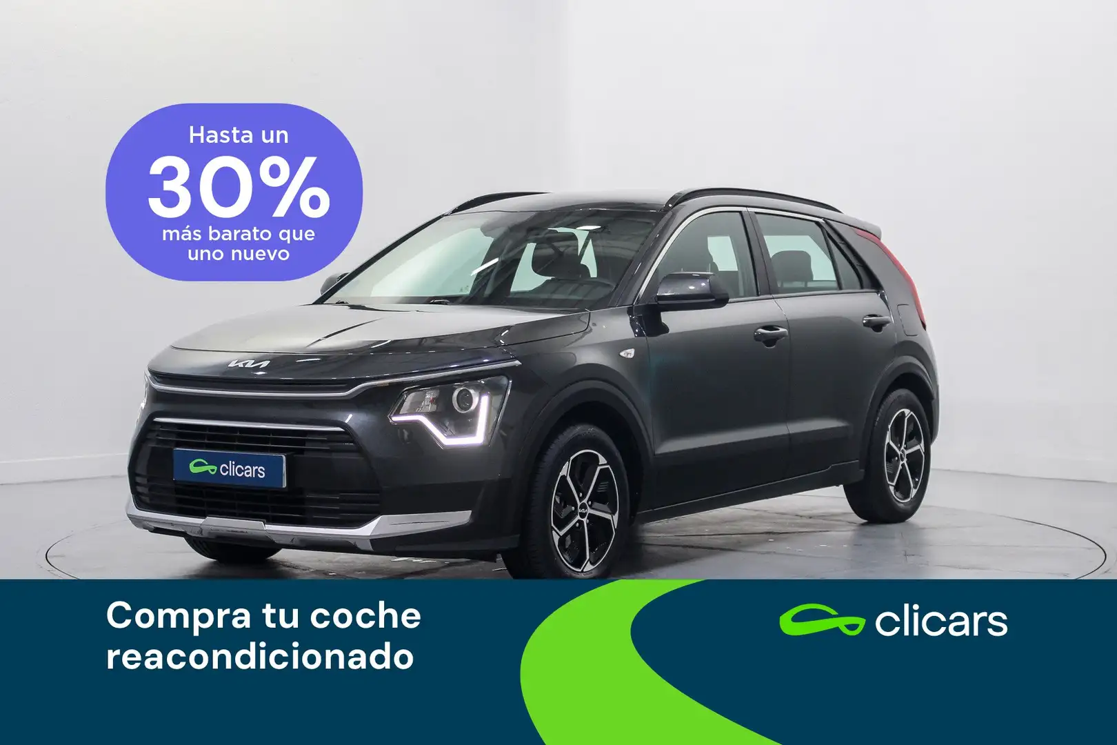 Kia Niro 1.6 HEV Concept 141 Gris - 1