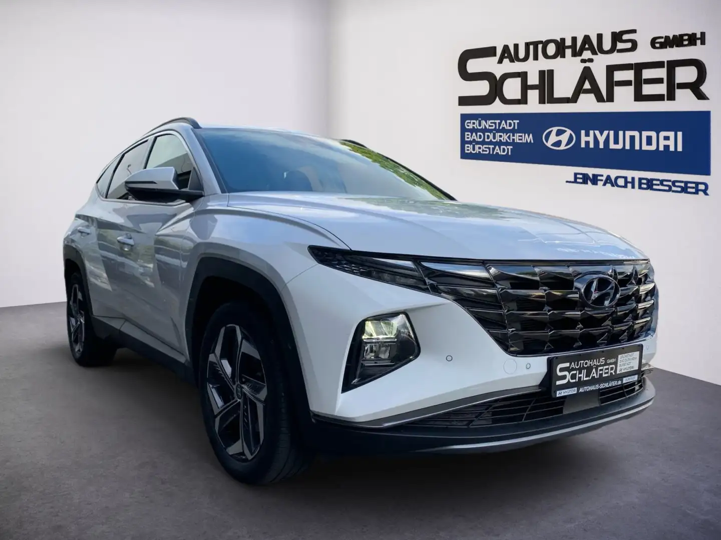 Hyundai TUCSON TUCSON 1.6 T-GDI Trend Plug-In Hybrid 4WD ECS As Weiß - 2