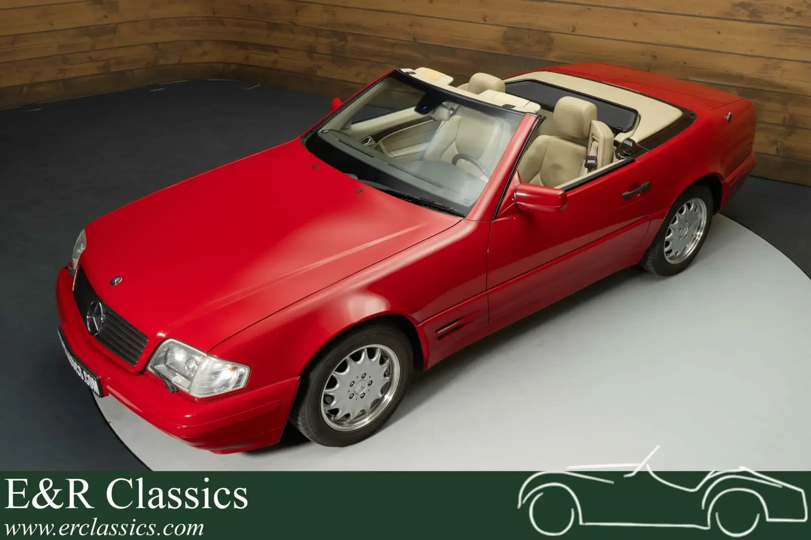 Mercedes-Benz SL 320 Cabriolet Rouge - 1
