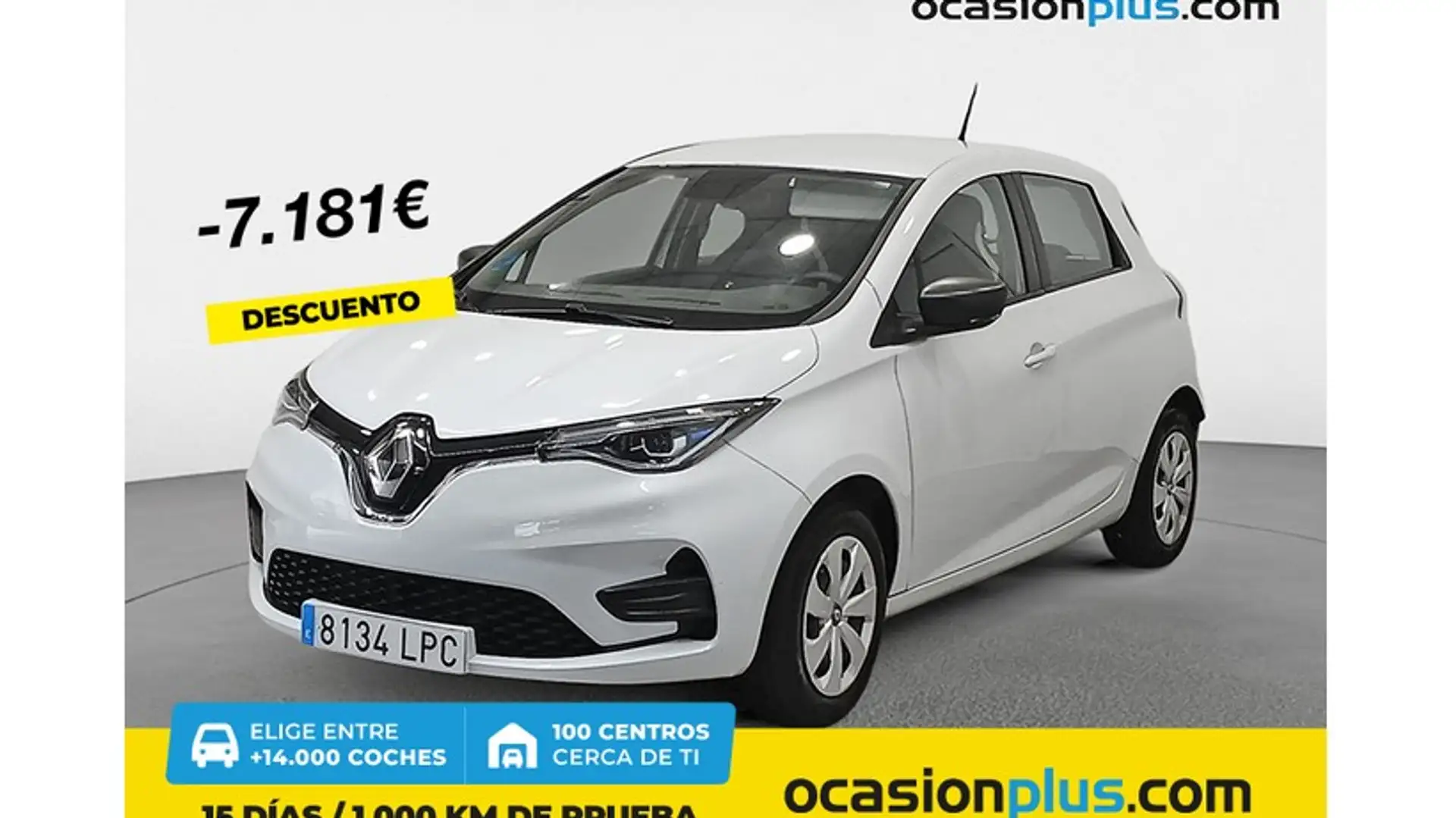 Renault ZOE Life 40 R110 80kW Blanco - 1