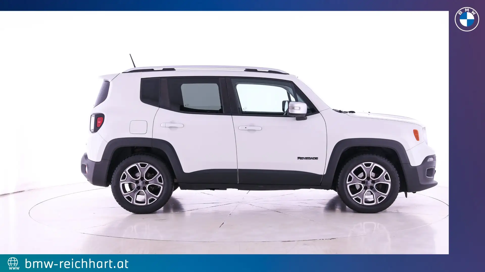 Jeep Renegade 1,4 Multiair2 140 Limited Weiß - 2