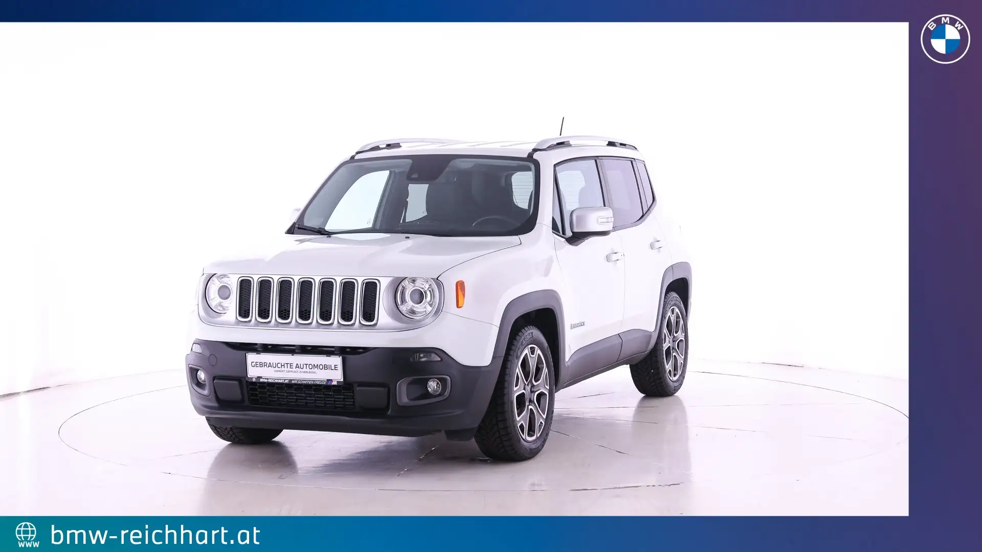 Jeep Renegade 1,4 Multiair2 140 Limited Weiß - 1