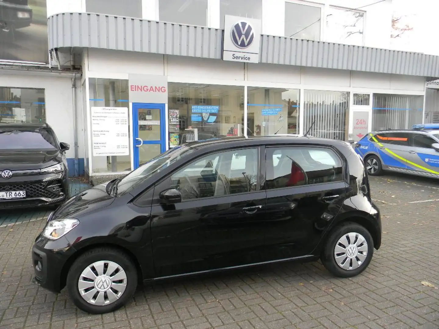 Volkswagen up! UP MOVE UP 1,0 4 TÜREN, PDC,KAMERA,Sitzheizung Schwarz - 1
