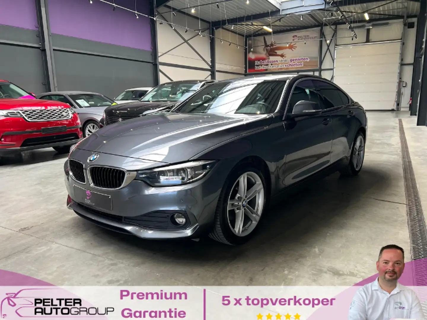 BMW 418 d gr. coupé Automaat Bj.2020 Šedá - 1