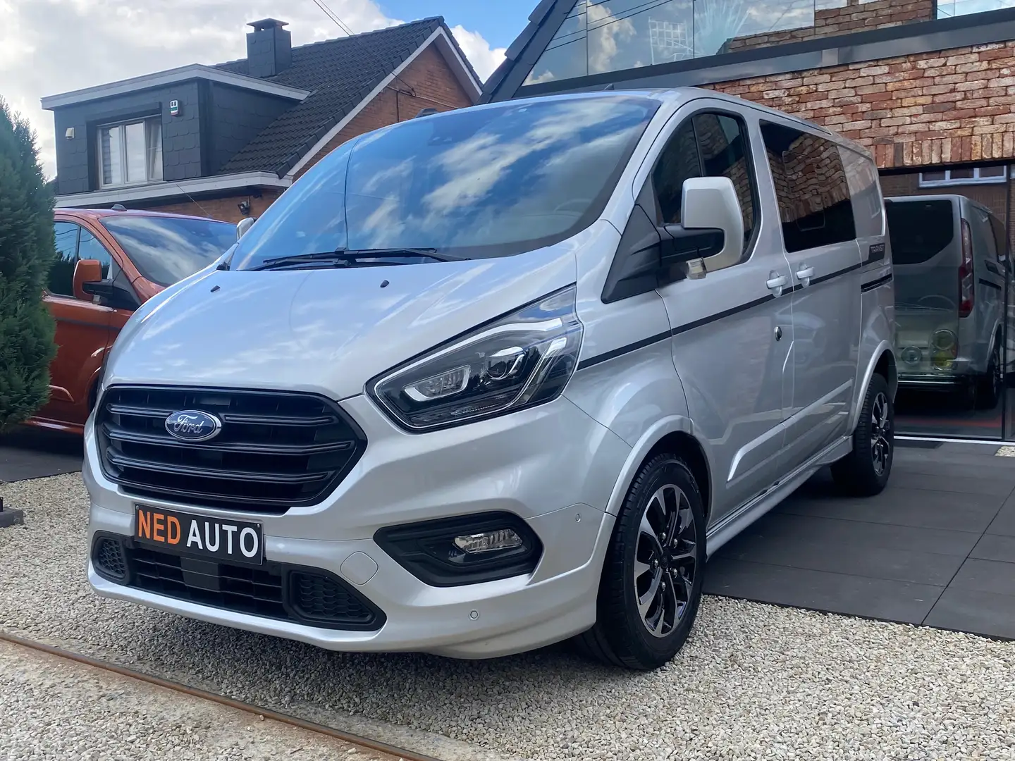 Ford Transit Custom 2.0TDCI/186CH/5PLACES/SPORT/1PROPRIETAIRE /TVA/BTW Plateado - 1