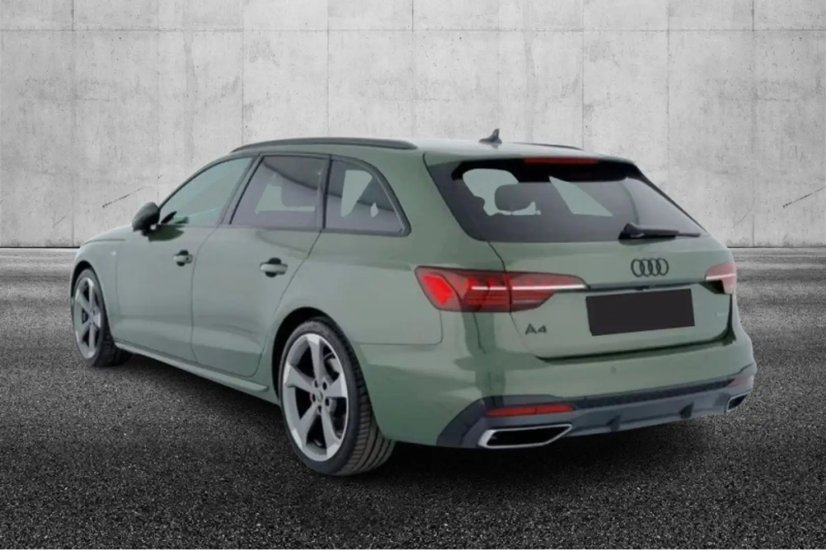 Audi A4 Avant 40 TDI quattro S tronic S line edition Verde - 2