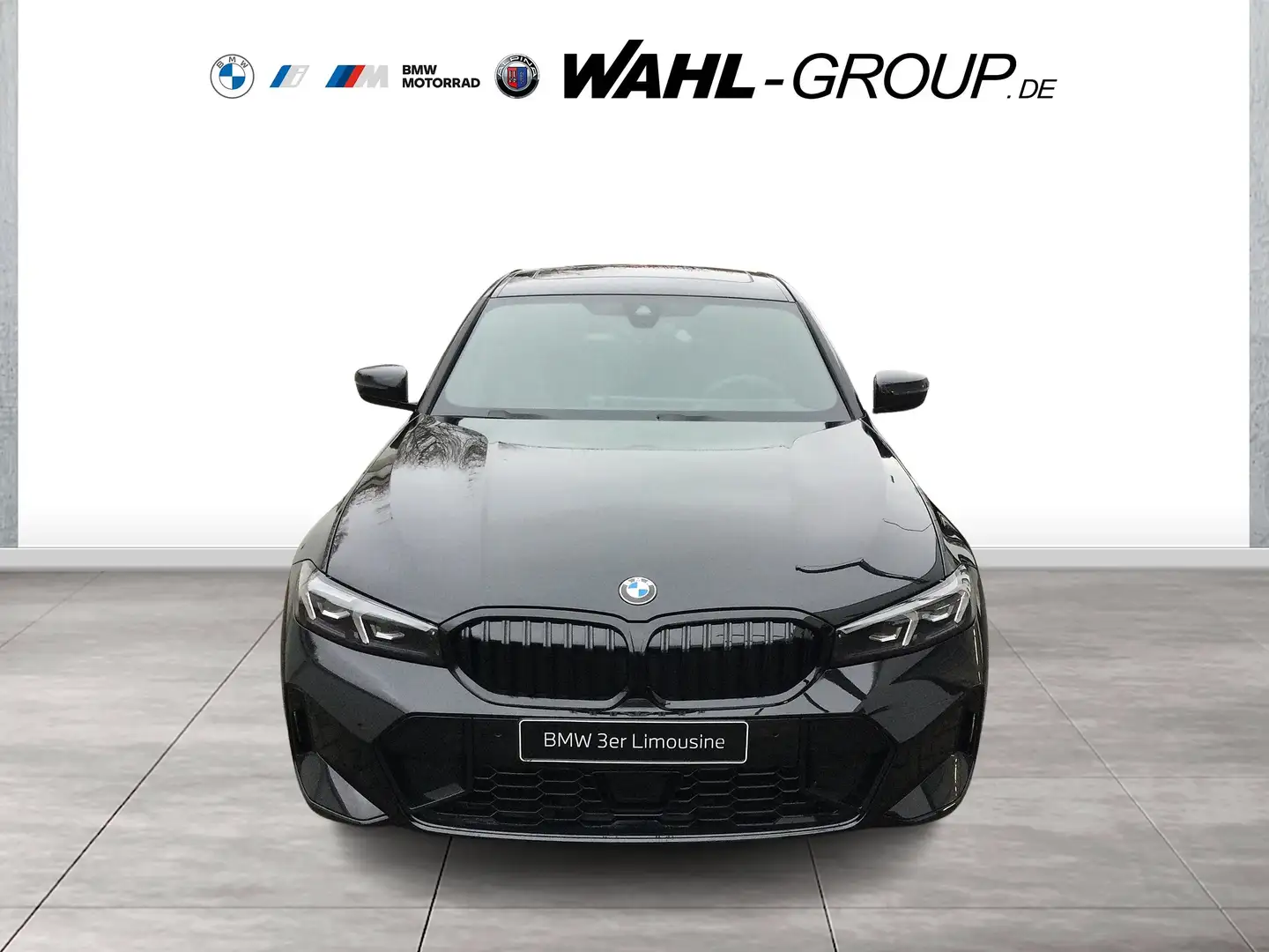 BMW 330 d xDrive M Sport Pro HeadUp ACC Glasdach HiFi Adap Schwarz - 2