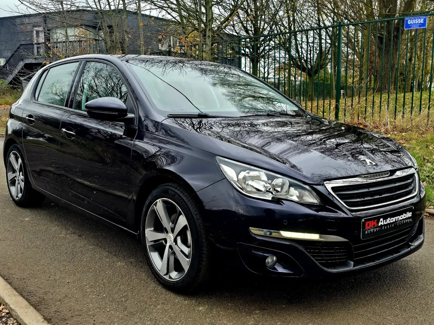 Peugeot 308 1.6HDi Allure * Airco * Navi * CT * Blauw - 1