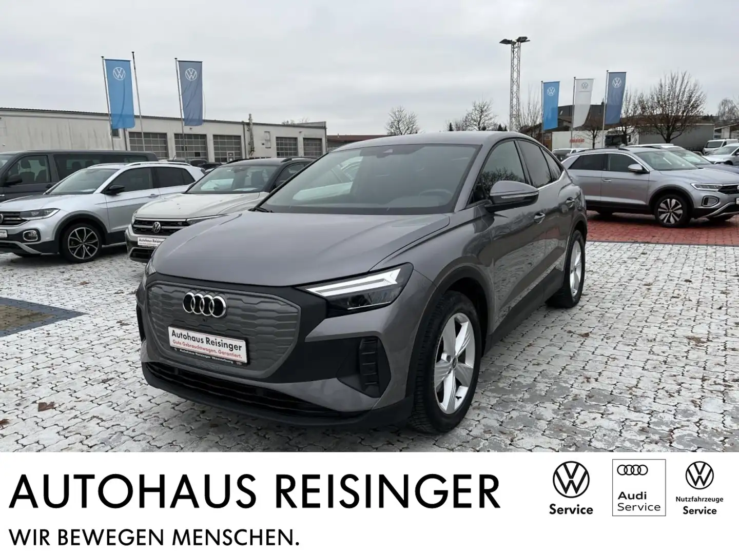 Audi Q4 e-tron 35 (NAVI,LED,R-Kamera,AudiConnect) Klima Navi Grigio - 1