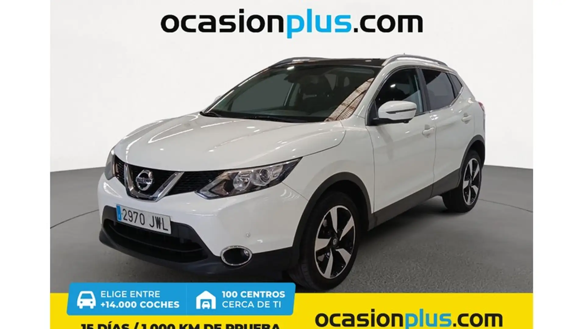 Nissan Qashqai 1.6 DIG-T N-Connecta 4x2 Blanc - 1