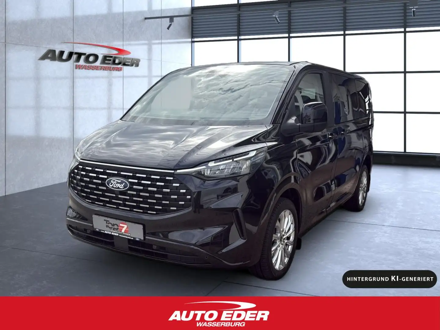 Ford Tourneo Custom Titanium L1 2.0 EcoBlue Automatik Schwarz - 1