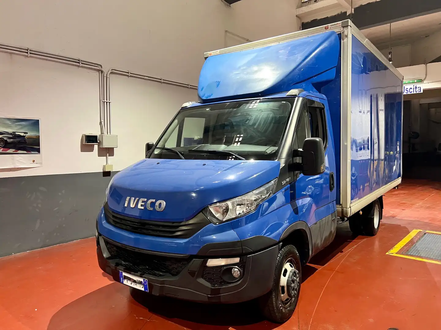 Iveco Daily 35c16 3750 cab sponda idraulica 155cv 2019 Blu/Azzurro - 1
