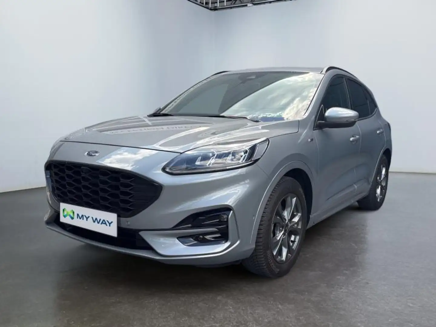 Ford Kuga ST-Line*Boite auto*GPS*Caméra*Attelage*TVAC Grijs - 1