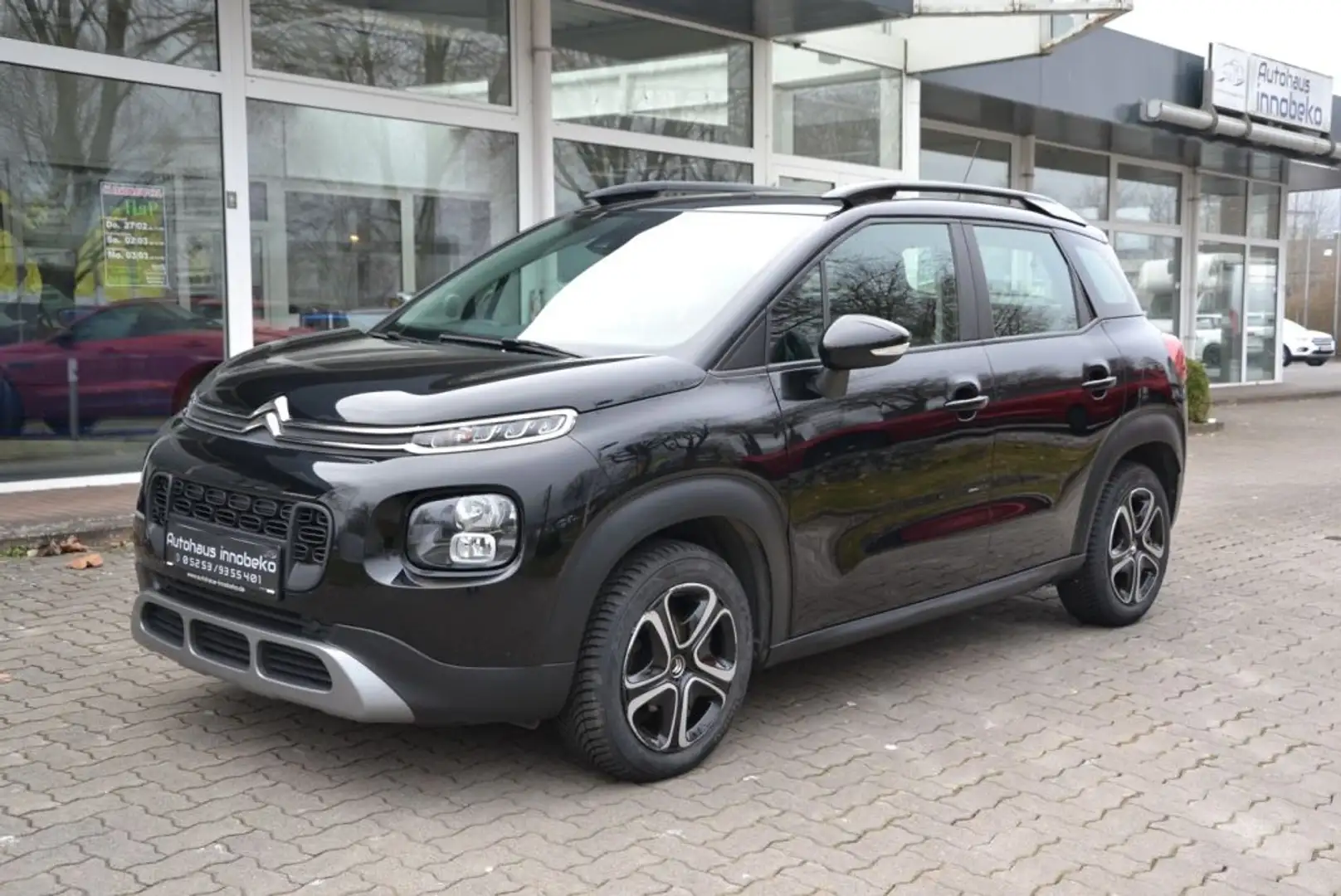 Citroen C3 Aircross PureTech 110 Stop & Start OPF Feel*Einparkh.*Klima Czarny - 1