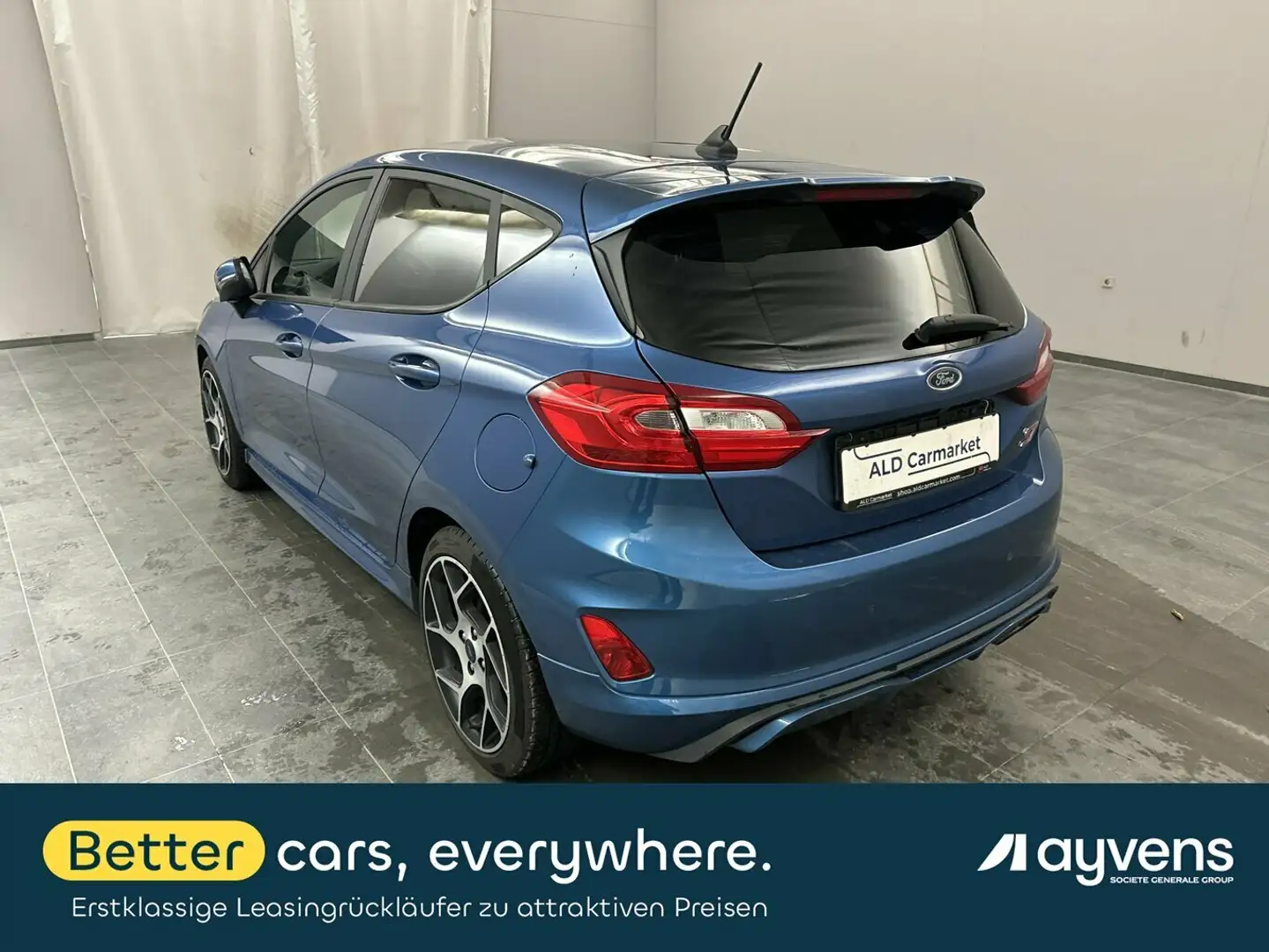 Ford Fiesta 1.5 EcoBoost S&S mit Styling-Paket ST Limousine, 5 Blau - 2