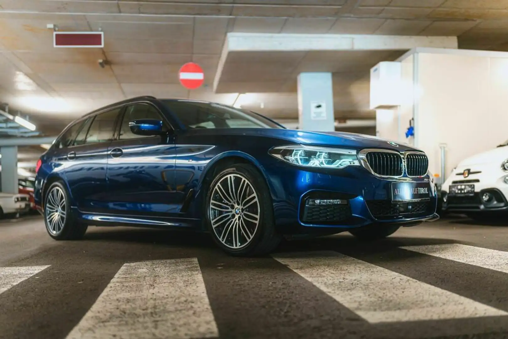 BMW 540 i xDrive M Sport Bleu - 2