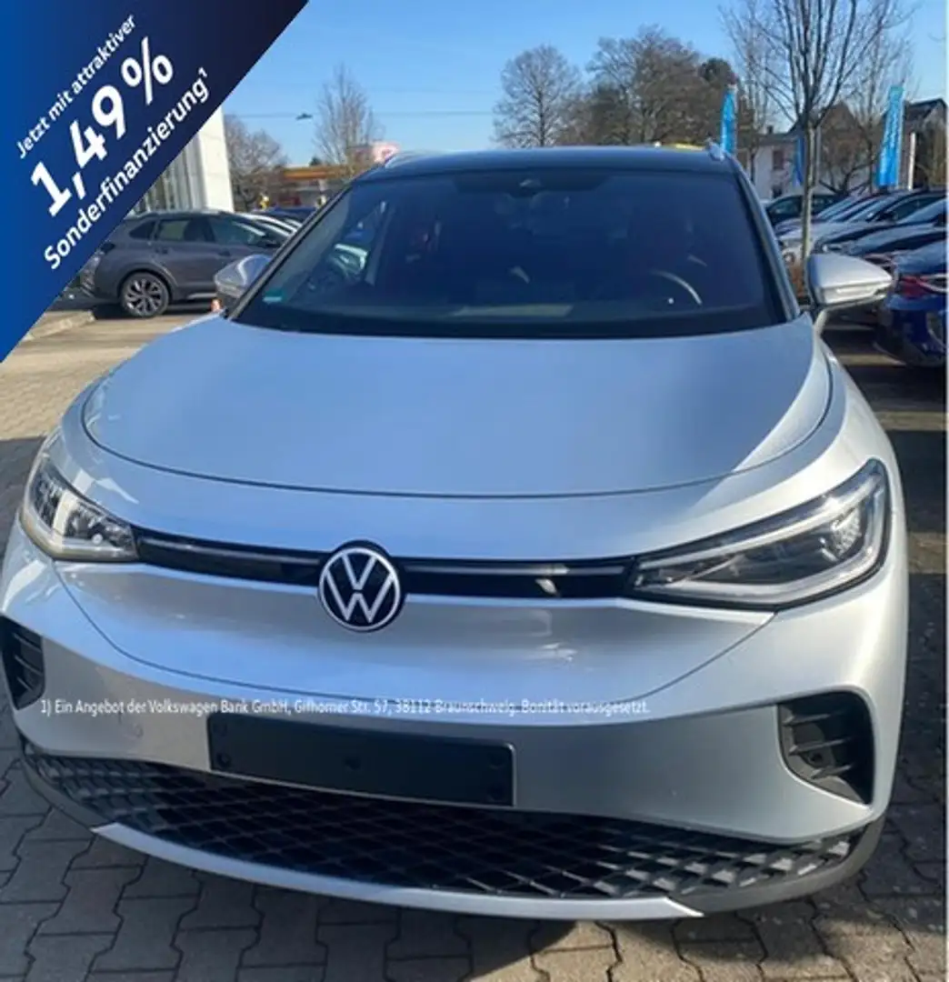Volkswagen ID.4 ( Pure R-Kamera SideAssist ACC Wärmep. Navi 19Zoll Grau - 1