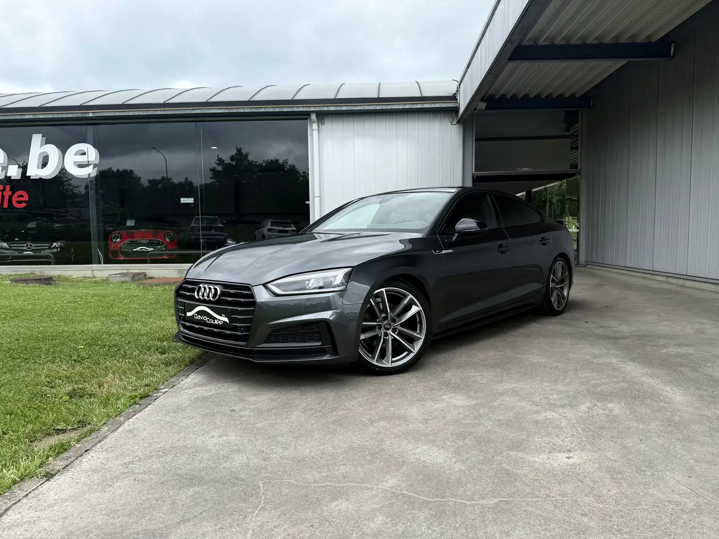 Audi A5 Sportback, Boite Auto, S-Line, Toit Pano/ouvrant Gris - 2