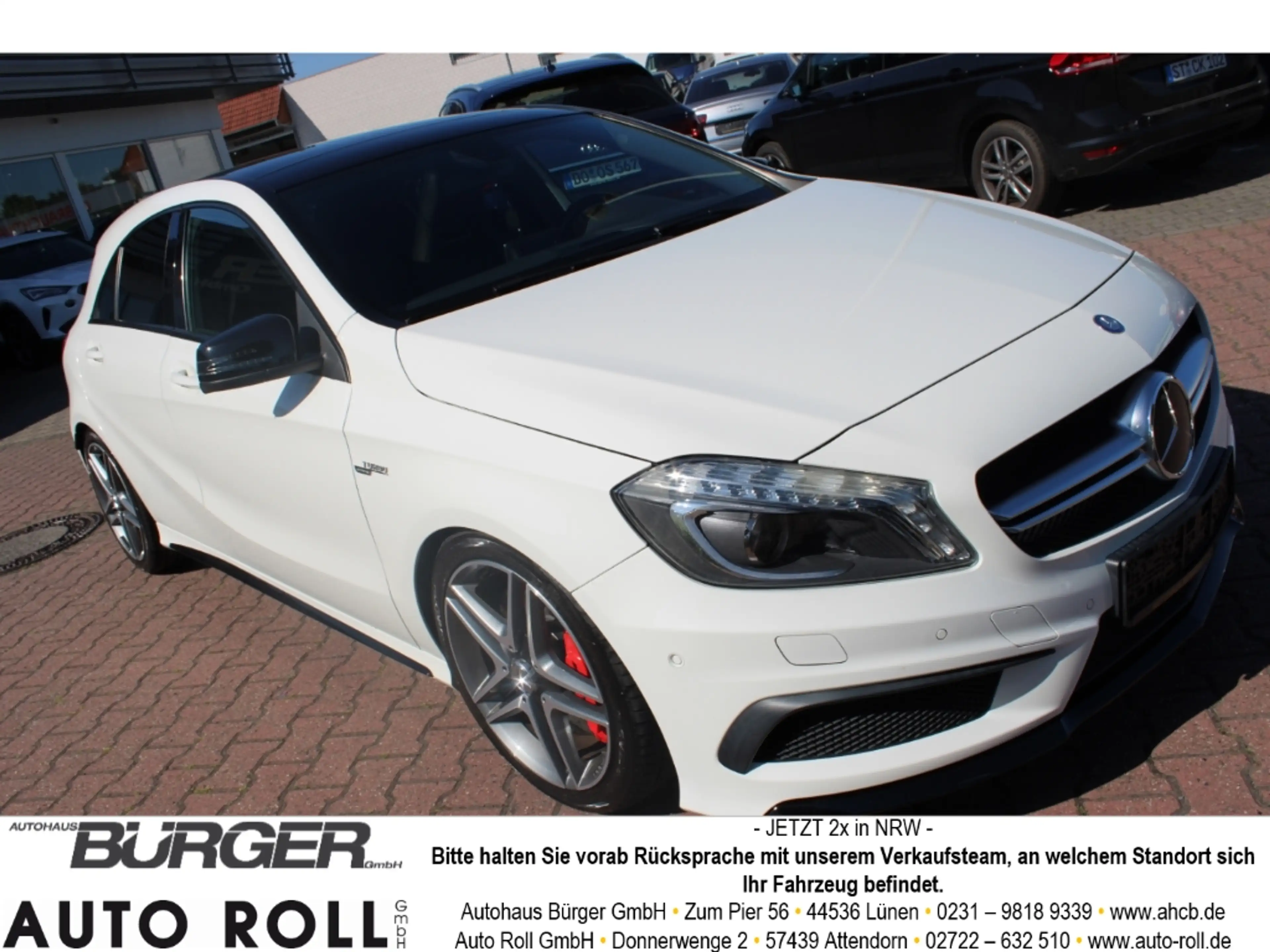 Mercedes-Benz A 45 AMG 4Matic ACC Pano Leder SithHZG Bi Xenon Night Paket — photo 2