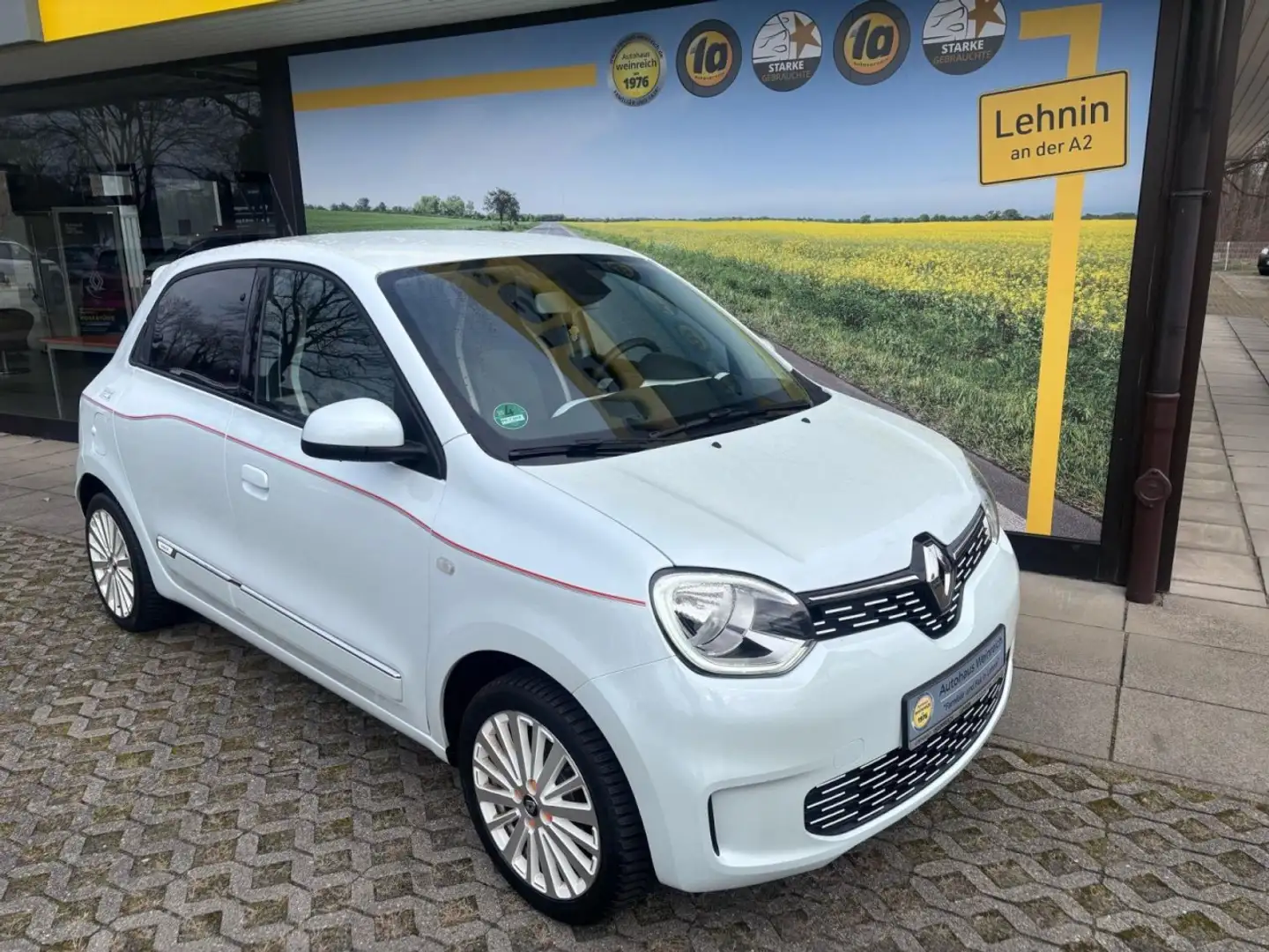 Renault Twingo Electric mit Klima & Kamera Klima Navi Weiß - 2
