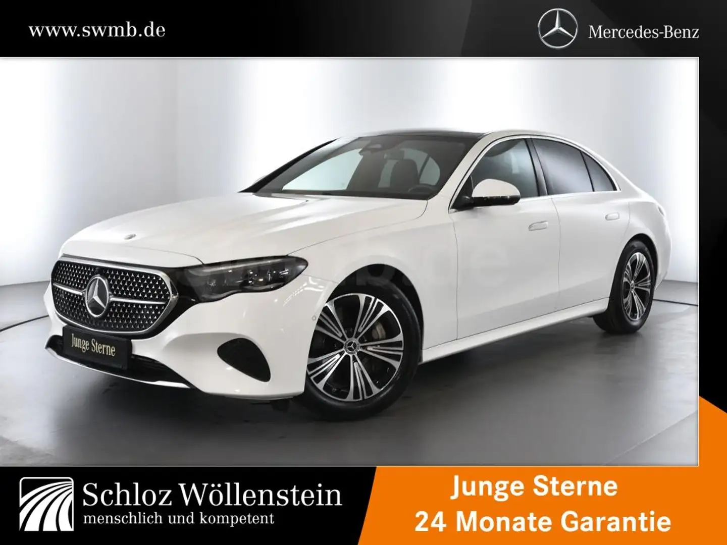 Mercedes-Benz E 450 d 4M DigitalLight/DISTRONIC/PanoD/Sitzklima Weiß - 1