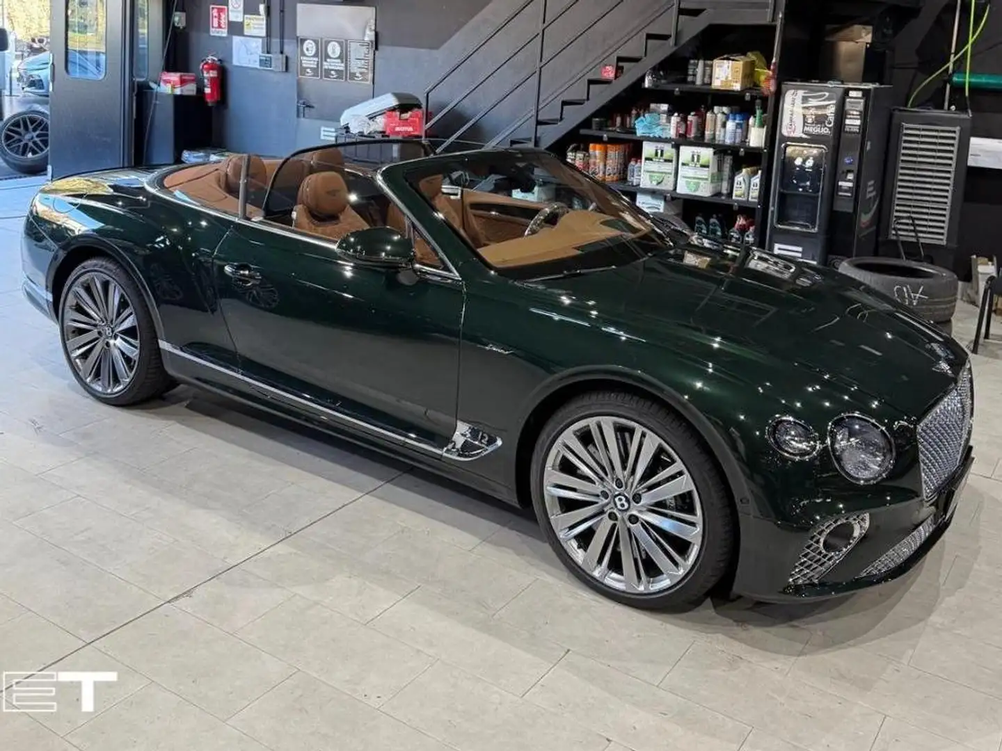 Bentley Continental GTC III 6.0 W12 Speed 659cv auto Verde - 1