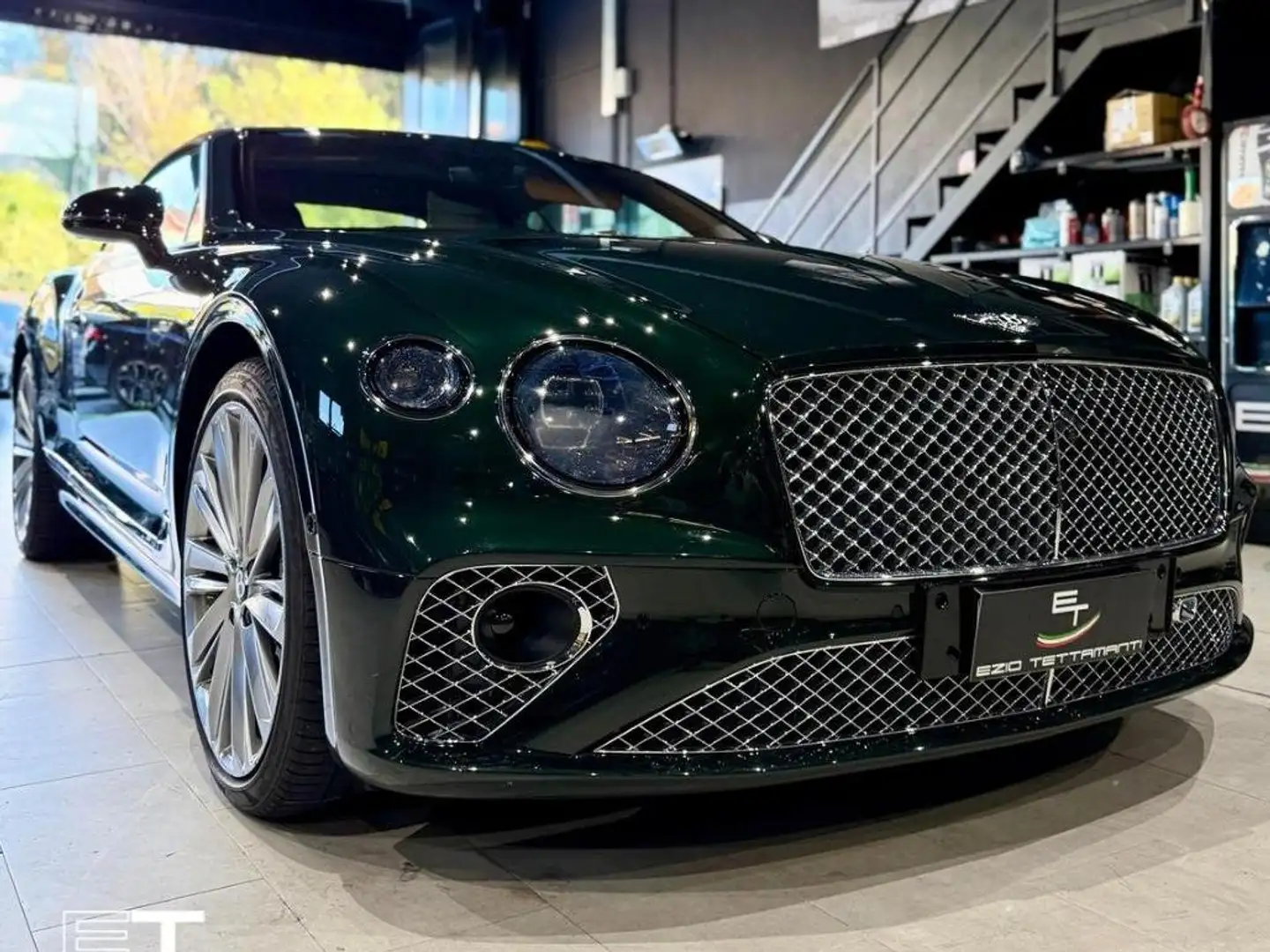 Bentley Continental GTC III 6.0 W12 Speed 659cv auto Verde - 2