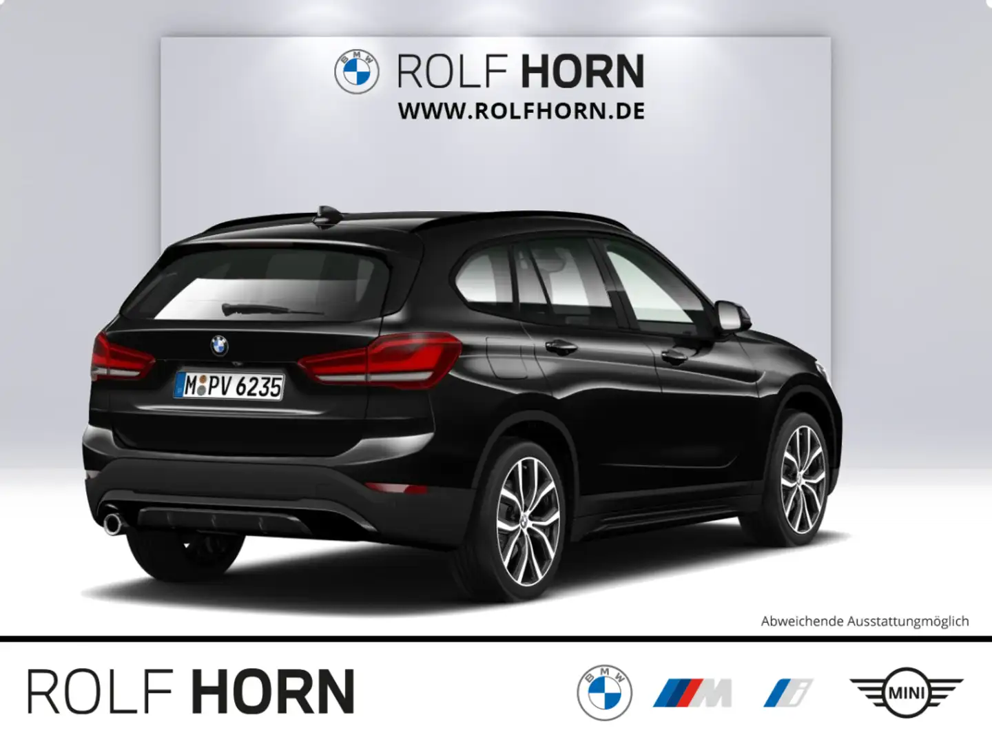 BMW X1 sDrive18i Sport Line Autom. Navi HeadUp HiFi Schwarz - 2