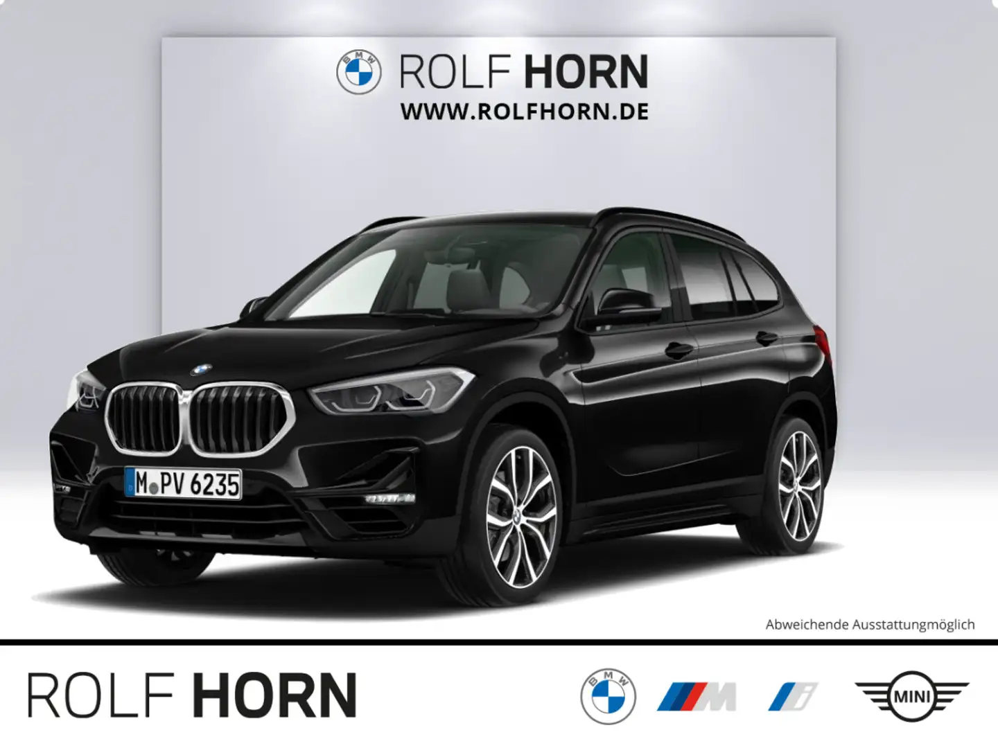 BMW X1 sDrive18i Sport Line Autom. Navi HeadUp HiFi Negro - 1