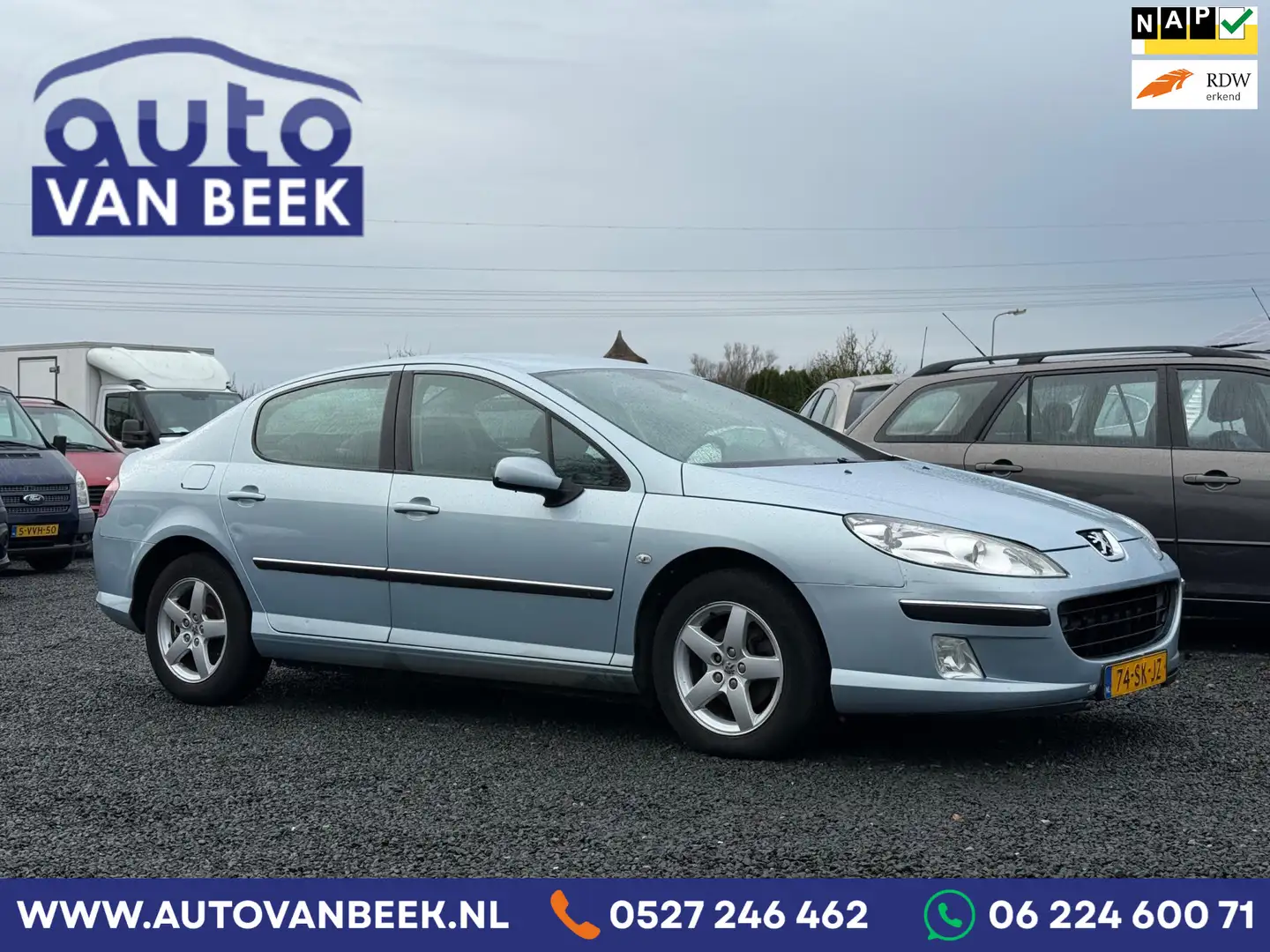 Peugeot 407 2.0-16V XR Pack|Export Grau - 1