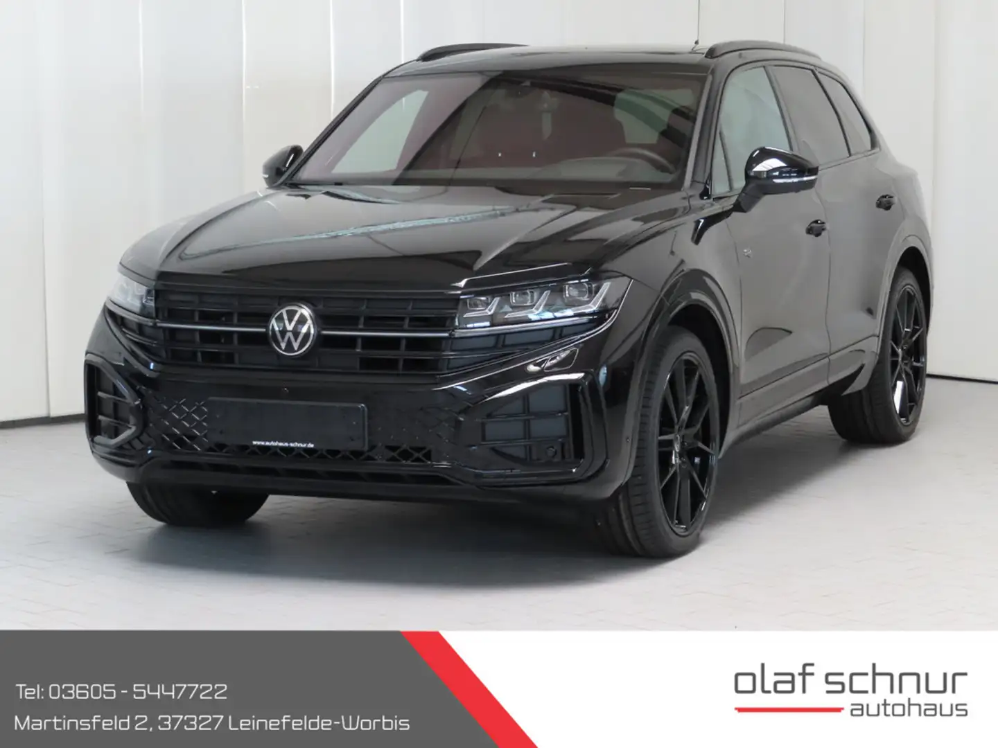 Volkswagen Touareg 3.0 V6 TDI R-Line 4Motion Noir - 1