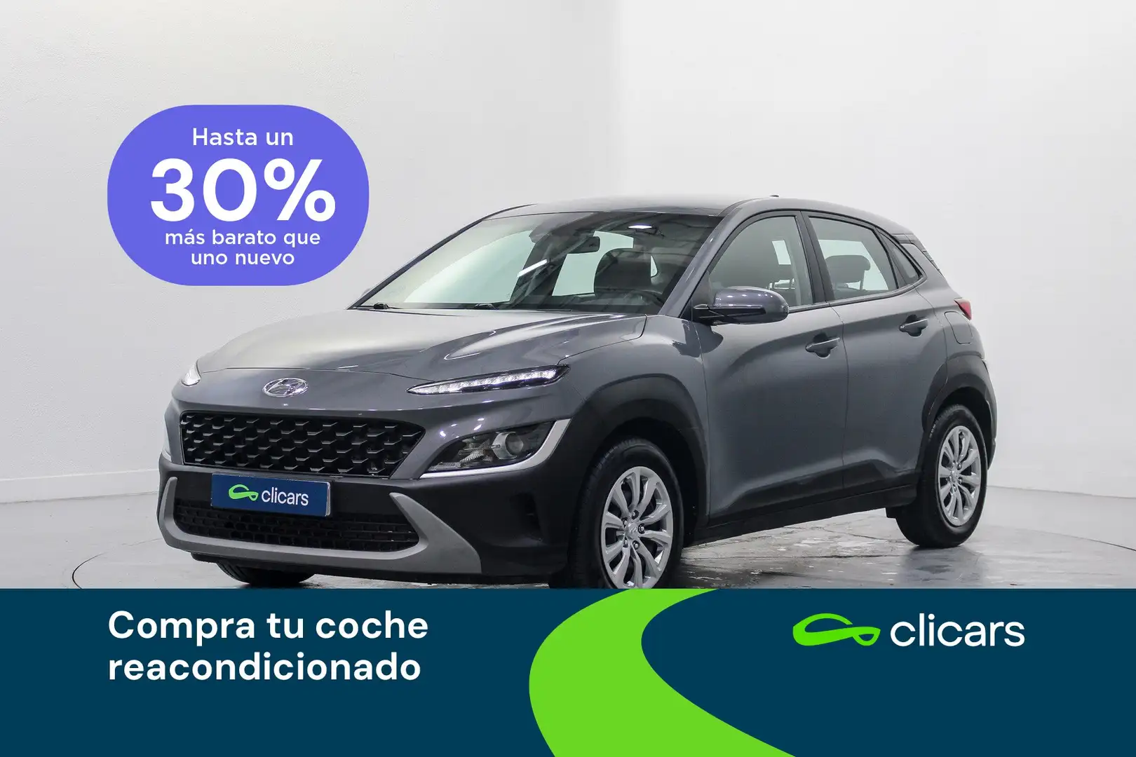 Hyundai KONA 1.0 TGDI 48V Klass 4x2 Gris - 1