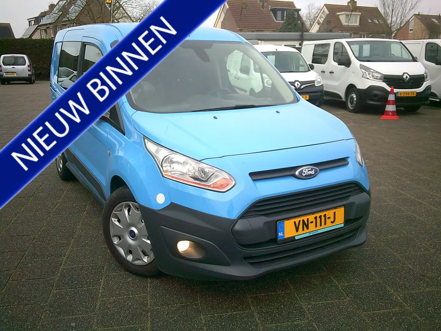 Ford Transit Connect 1.6 TDCI L1 Trend VOORZIEN VAN AIRCO+TREKHAAK+ 3 Z Blau - 1