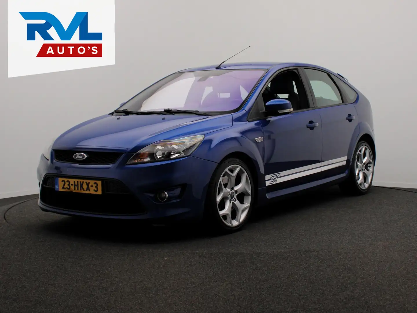 Ford Focus 2.5 ST * Origineel Nederlands * 226PK RECARO Navig Modrá - 1
