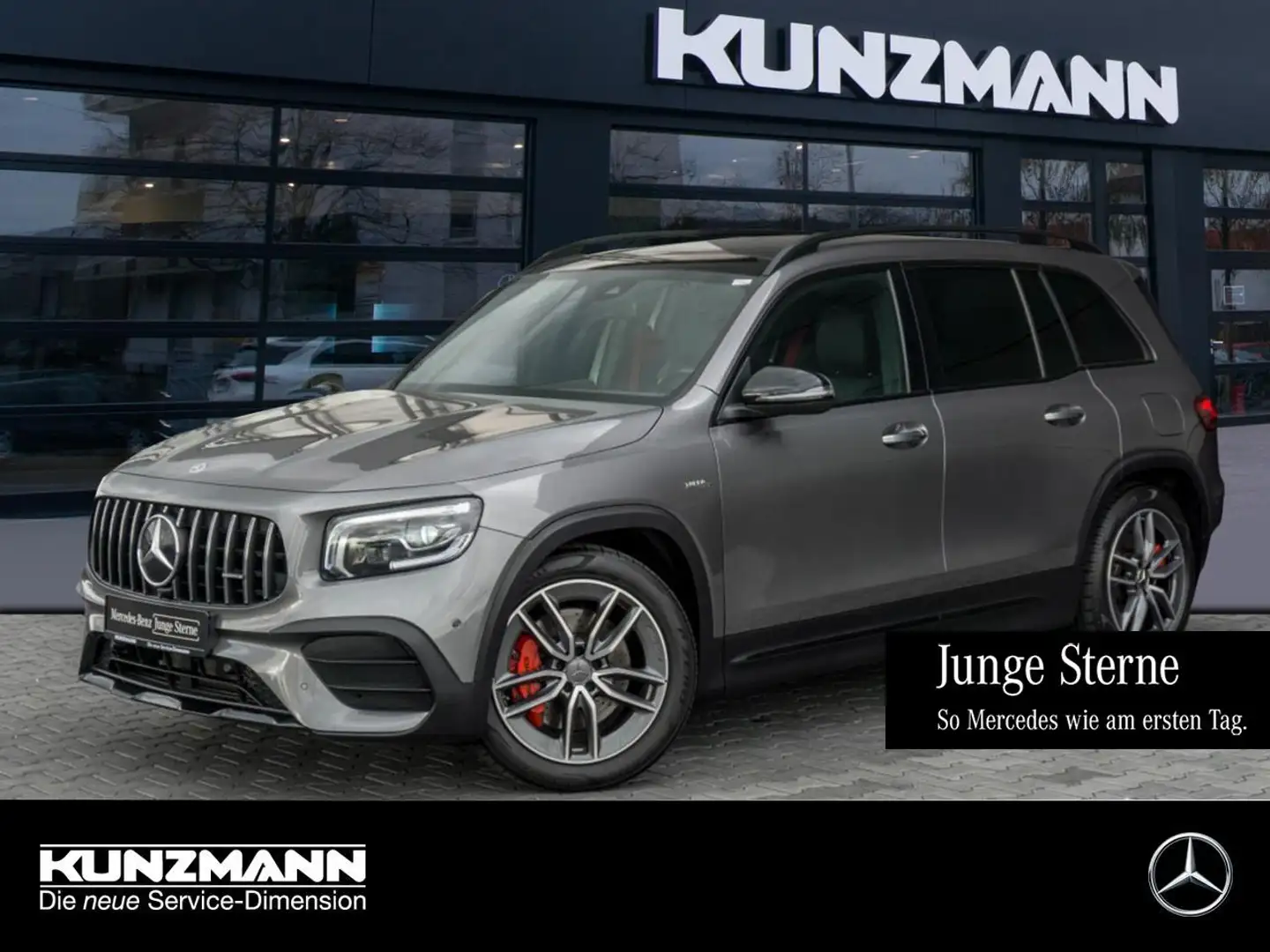 Mercedes-Benz GLB 35 AMG 4M Night Panorama Burmester Kamera Grau - 1