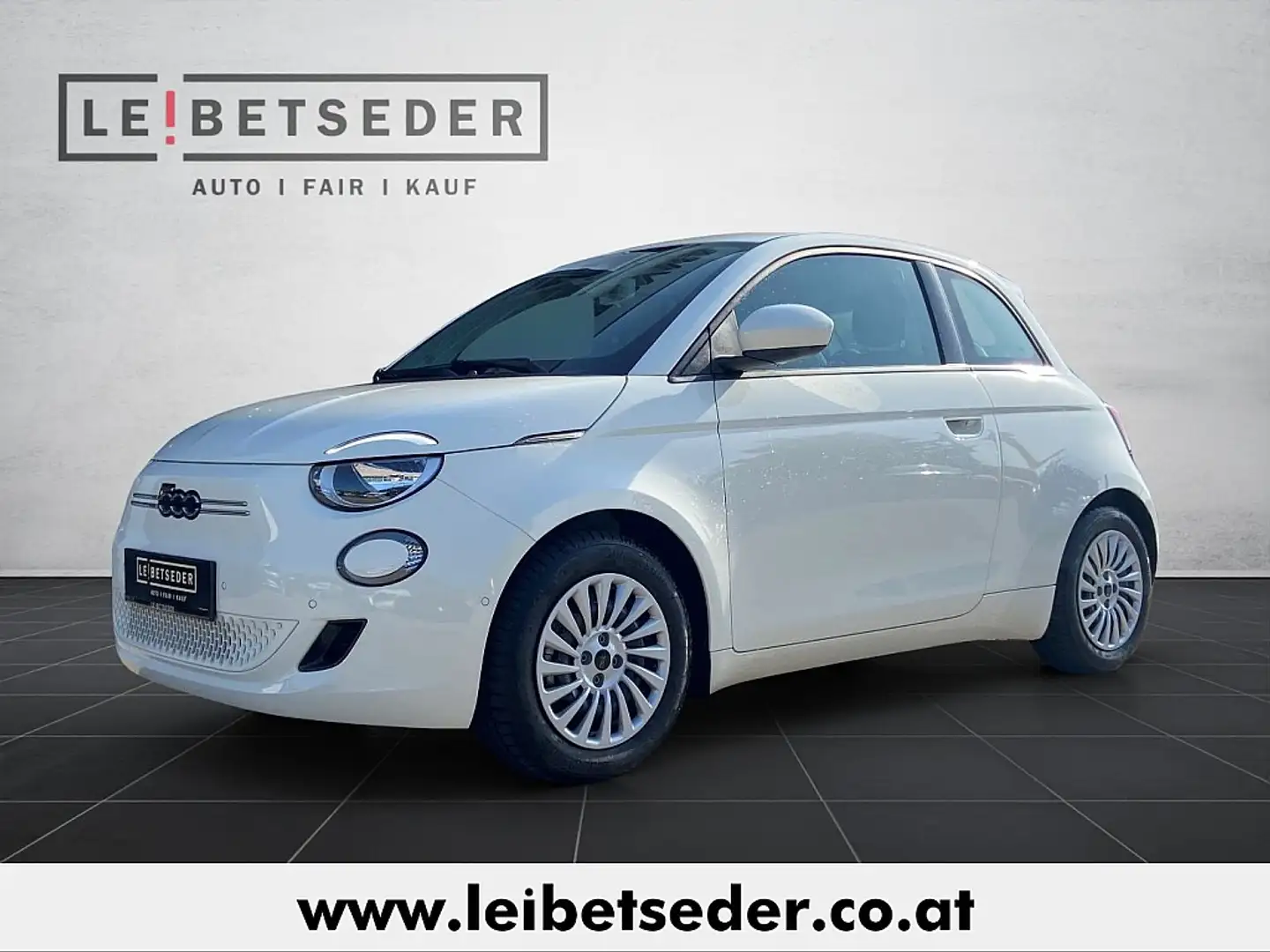 Fiat 500e 500 Elektro 500 42 kWh Weiß - 1
