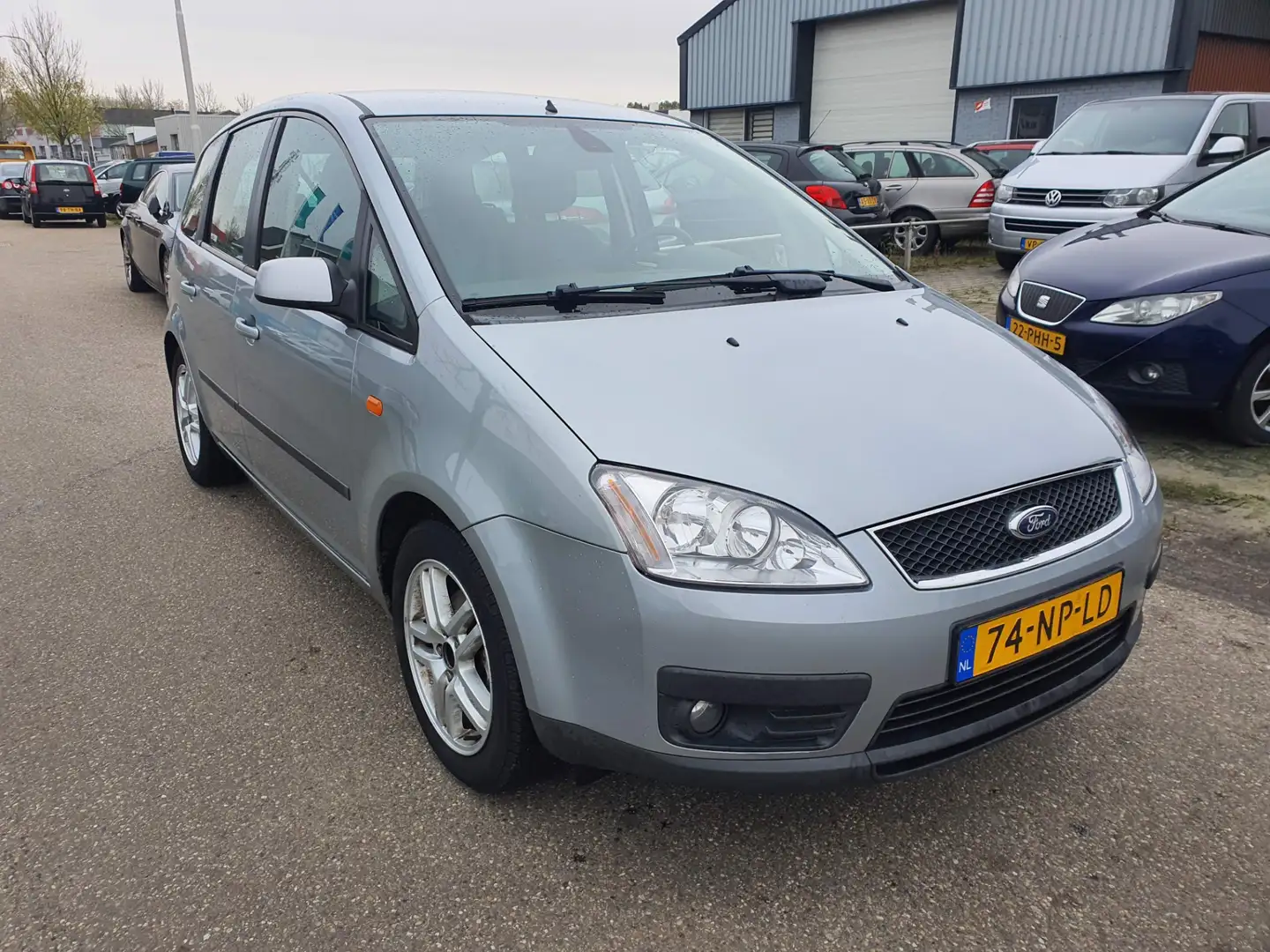 Ford Focus C-Max 1.8-16V First Edition Airco Bj.:2004 NAP! Gris - 2