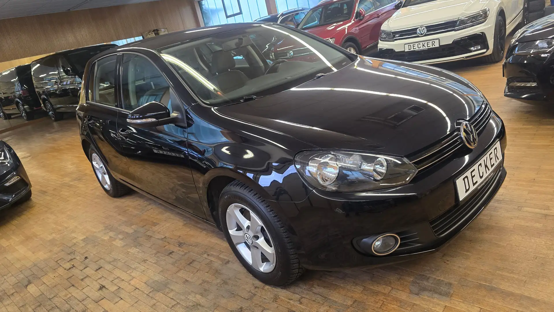 Volkswagen Golf Comfort. Lim. 1,4l 122PS KETTE SERVICE NEU 1-HAND Schwarz - 1