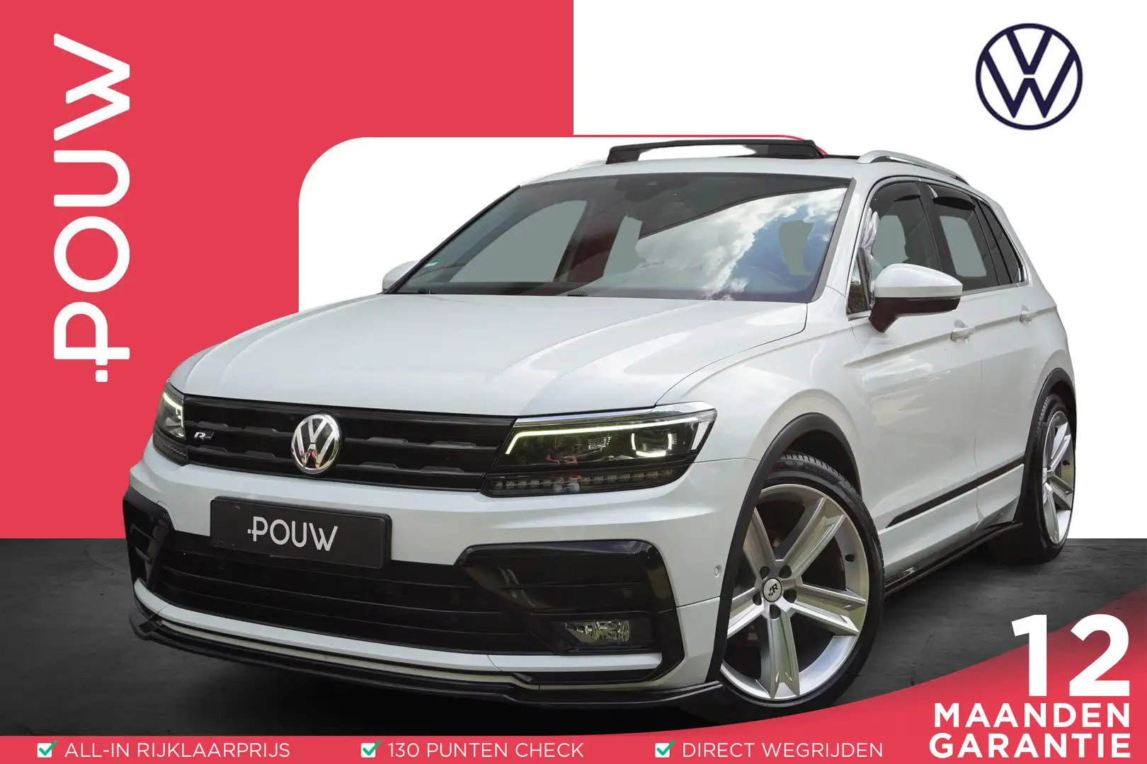 Volkswagen Tiguan 1.5 TSI 150pk DSG ACT Highline Business R | Panora Wit - 1