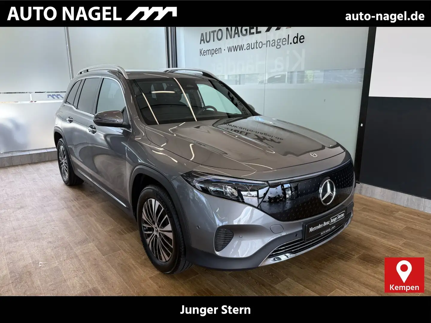 Mercedes-Benz EQB 300 EQB 300 4M Progresive +DISTRONIC+Memory+LED+SHZ Gris - 1